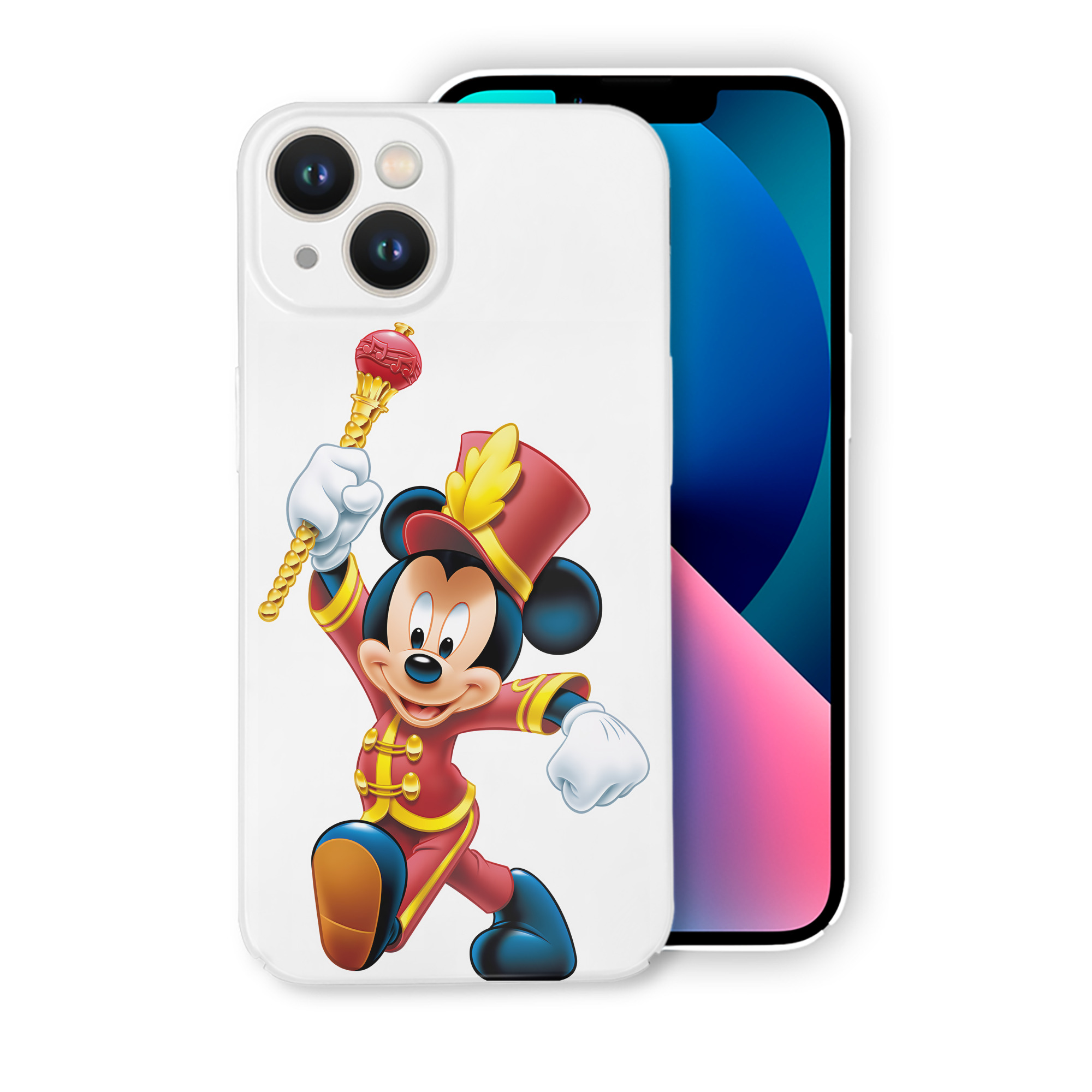 （画像用） ミッキーマウス Mickey Mouse 【iPhone 14シリーズ対応】ハードケース